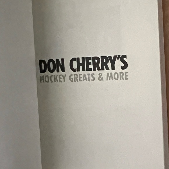 ⭐️Don Cherry’s Hockey Greats and More paperback - Picture 4 of 4